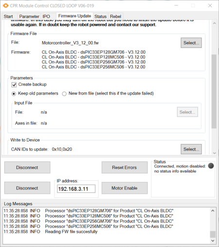 Axis Firmware Update - Wiki