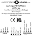 Supply Input / Brake Chopper Module