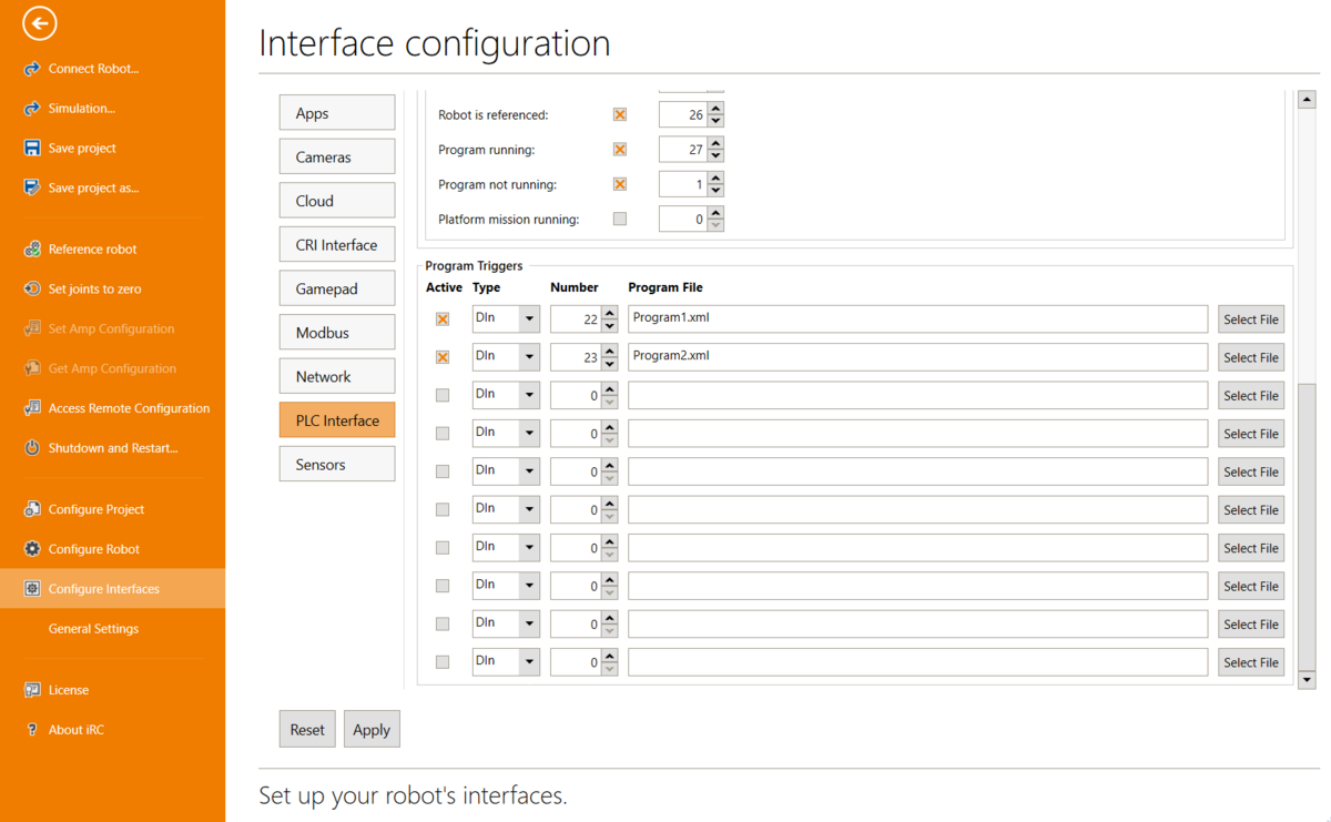 PLC Interface - Wiki